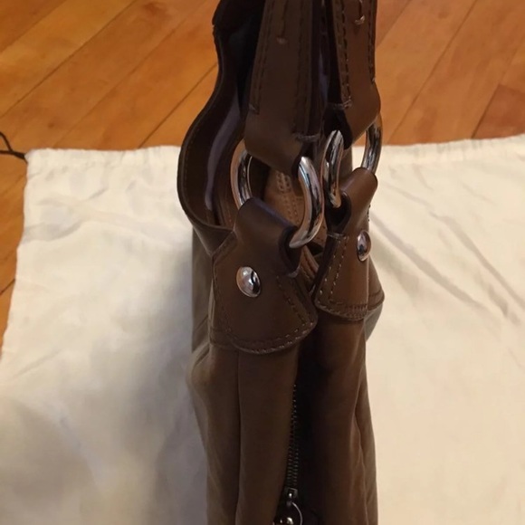 Coach Soho Brown Leather Lynn Large. - Picture 4 of 6